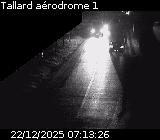 Webcam à Tallard au niveau de l'aérodrome sur la Nationale 85. Vue orientée vers Gap
