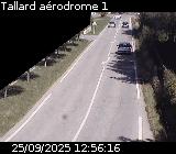 Webcam à Tallard au niveau de l'aérodrome sur la Nationale 85. Vue orientée vers Gap