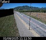 Webcam D942 à Tallard en direction de La Saulce et la N85 pour rejoindre l'A51