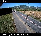 Webcam D942 à Tallard en direction de La Saulce et la N85 pour rejoindre l'A51