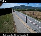 Webcam D942 à Tallard en direction de La Saulce et la N85 pour rejoindre l'A51