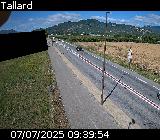 Webcam D942 à Tallard en direction de La Saulce et la N85 pour rejoindre l'A51