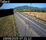 Webcam D942 à Tallard en direction de La Saulce et la N85 pour rejoindre l'A51