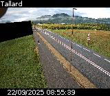 Webcam D942 à Tallard en direction de La Saulce et la N85 pour rejoindre l'A51