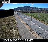 Webcam D942 à Tallard en direction de La Saulce et la N85 pour rejoindre l'A51