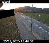 Webcam D942 à Tallard en direction de La Saulce et la N85 pour rejoindre l'A51