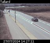 Webcam D942 à Tallard en direction de La Saulce et la N85 pour rejoindre l'A51
