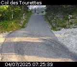<h2>Webcam à Ribeyret au niveau du col des Tourettes sur la D26. Vue orientée vers la D994</h2>