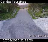 <h2>Webcam à Ribeyret au niveau du col des Tourettes sur la D26. Vue orientée vers la D994</h2>