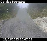 <h2>Webcam à Ribeyret au niveau du col des Tourettes sur la D26. Vue orientée vers la D994</h2>