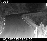 Webcam sur la D902 au niveau des Gorges du Guil. Caméra située à l'entrée du Tunnel des Roches Violettes. Vue orientée vers Guillestre