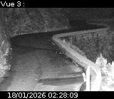 Webcam sur la D902 au niveau des Gorges du Guil. Caméra située à l'entrée du Tunnel des Roches Violettes. Vue orientée vers Guillestre