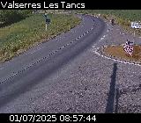 Webcam D942 à Valserres, à la jonction avec la D942A. Vue orientée vers Sisteron