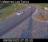 Webcam D942 à Valserres, à la jonction avec la D942A. Vue orientée vers Sisteron