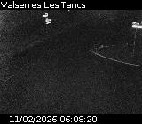 Webcam D942 à Valserres, à la jonction avec la D942A. Vue orientée vers Sisteron