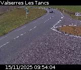 <h2>Webcam D942 à Valserres, à la jonction avec la D942A. Vue orientée vers Sisteron</h2>