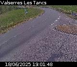 Webcam D942 à Valserres, à la jonction avec la D942A. Vue orientée vers Sisteron