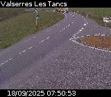 Webcam D942 à Valserres, à la jonction avec la D942A. Vue orientée vers Sisteron