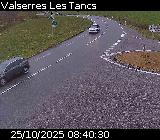 <h2>Webcam D942 à Valserres, à la jonction avec la D942A. Vue orientée vers Sisteron</h2>