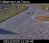 Webcam D942 à Valserres, à la jonction avec la D942A. Vue orientée vers Sisteron