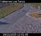 Webcam D942 à Valserres, à la jonction avec la D942A. Vue orientée vers Sisteron