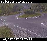 <h2>Webcam sur la D902 à Guillestre sur la route qui mène à la station de ski de Vars. Caméra située au niveau du rond-point à l'intersection avec la D902A</h2>