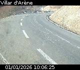 Caméra routière France - D1091, Villar d'Arêne, en direction du col du Lautaret