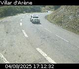 Caméra routière France - D1091, Villar d'Arêne, en direction du col du Lautaret