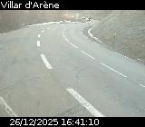 Caméra routière France - D1091, Villar d'Arêne, en direction du col du Lautaret