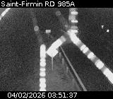 <h2>Webcam à Saint-Firmin à la jonction entre la N85 et la D985A. Vue orientée vers Gap et Grenoble.</h2>