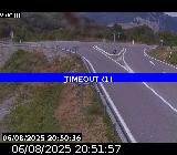 Webcam à Saint-Firmin à la jonction entre la N85 et la D985A. Vue orientée vers Gap et Grenoble.