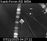 <h2>Webcam à Saint-Firmin à la jonction entre la N85 et la D985A. Vue orientée vers Gap et Grenoble.</h2>