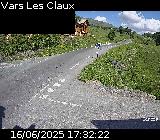 Webcam dans la station de ski de Vars au niveau du parking Le Fournet sur la D902